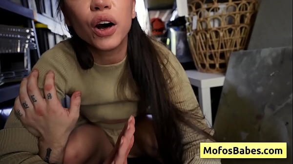 Sexy and horny brunette fuck her gardener in his van – Angelina Moon, Logan Xander